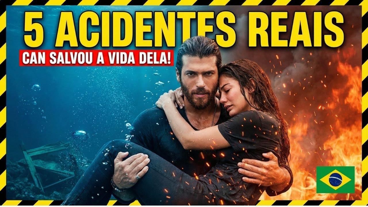 Can Yaman FERIDO no set: 5 acidentes que ninguém deveria saber!