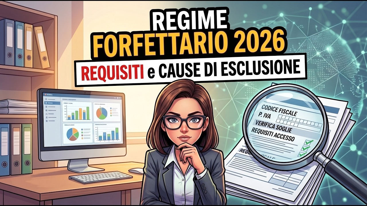 REGIME FORFETTARIO 2026 | Requisiti e cause di esclusione