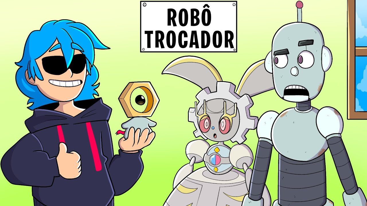 TROQUEI POKÉMONS COM UM ROBÔ NO MINECRAFT PIXELMON