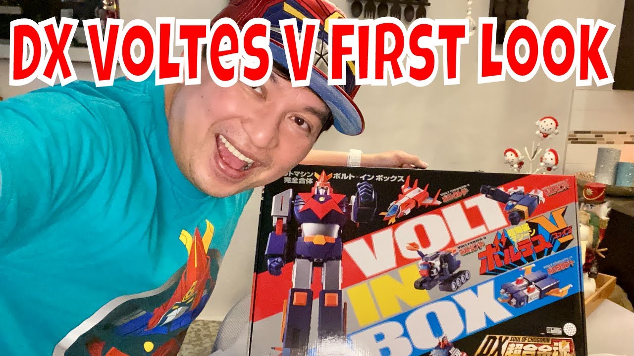 Voltes V DX Soul of Chogokin First Look