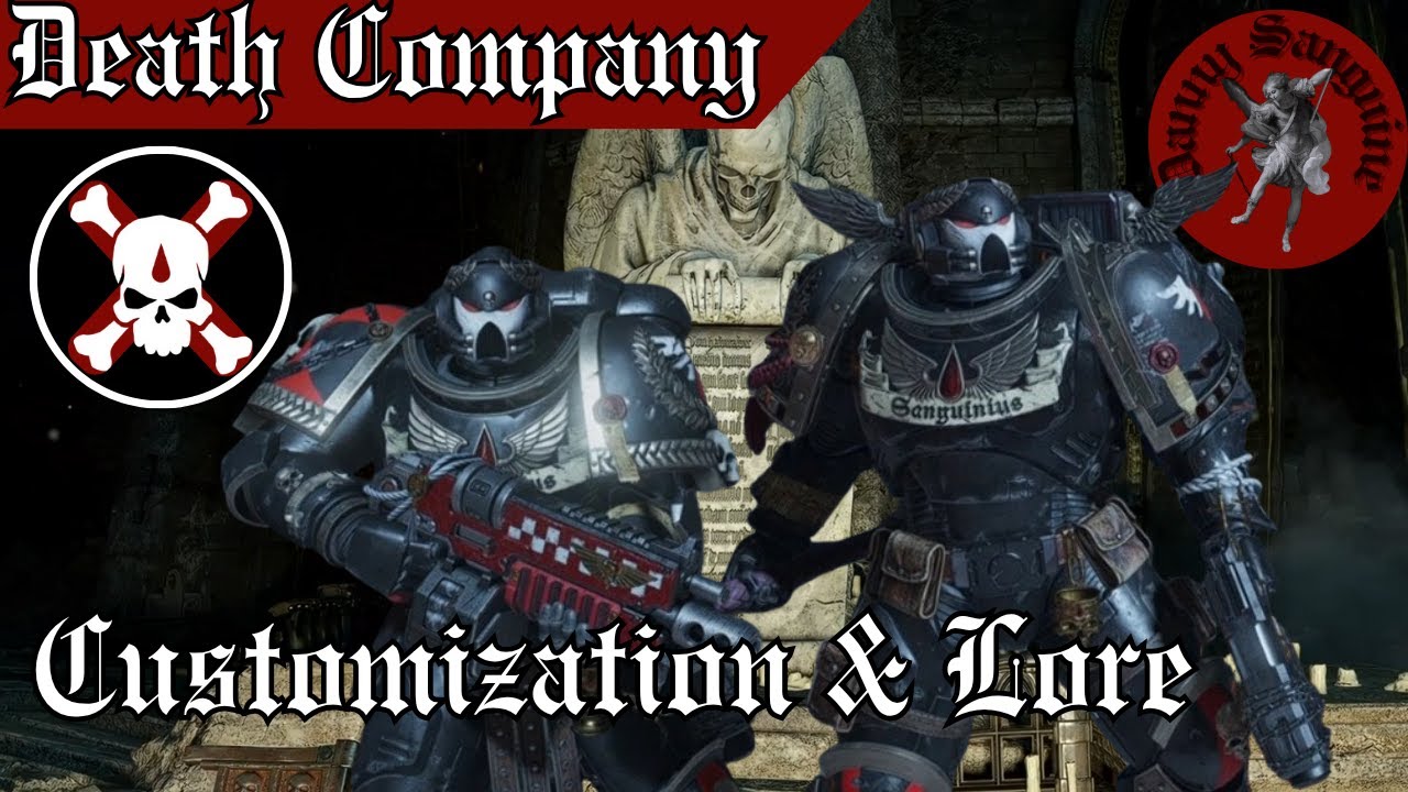 Death Company Space Marine 2 - Customization & Lore - Blood Angels
