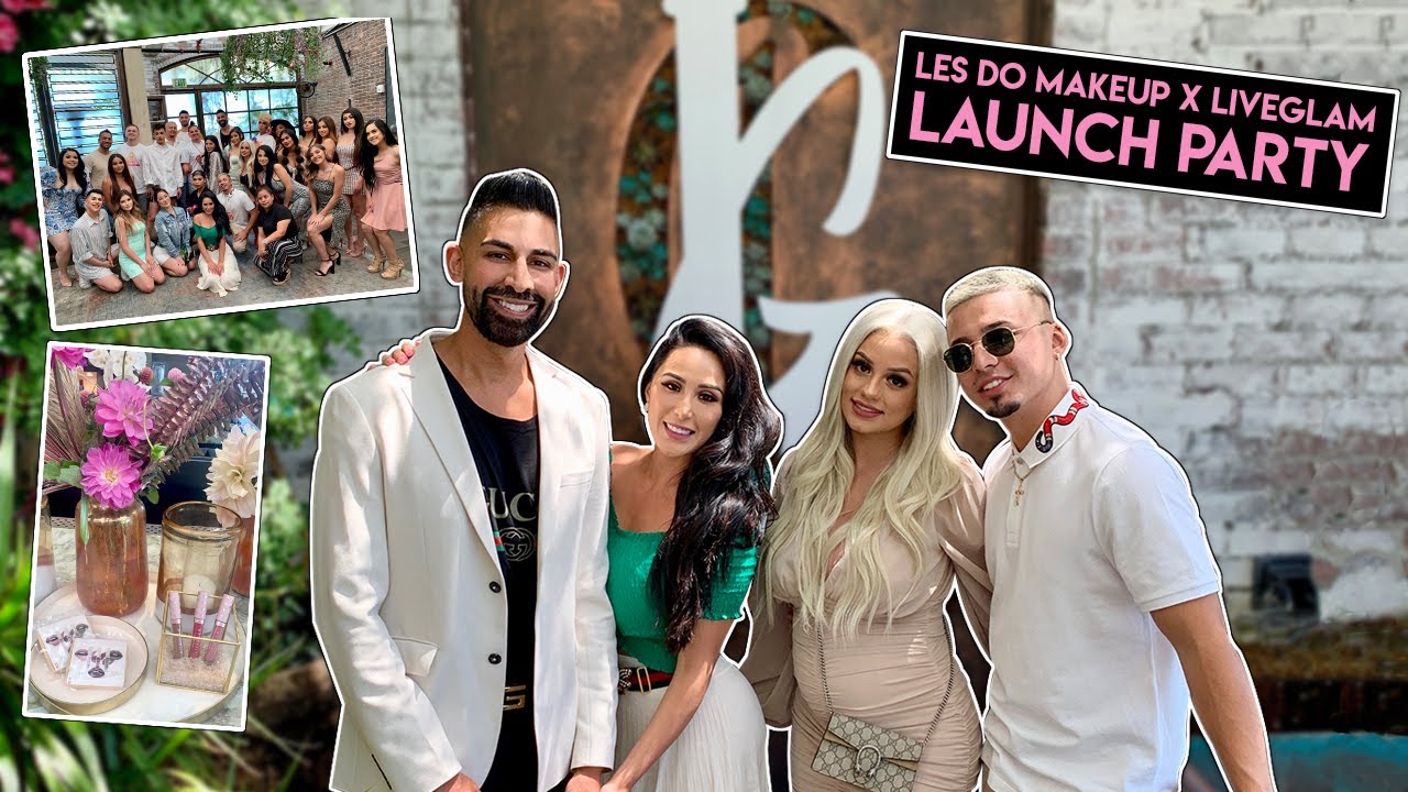 Вечеринка по случаю запуска Les Do Makeup x LiveGlam Lippie Club *ЛАУРА ПЛАЧЕТ*