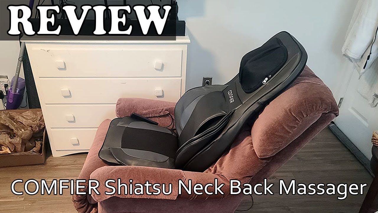 COMFIER Shiatsu Neck Back Massager Review