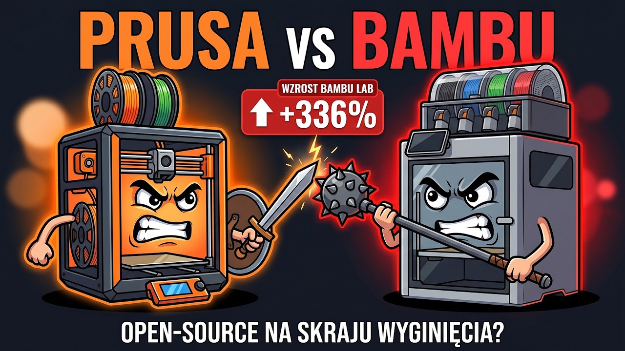 Prusa: Ostatni Bastion Wolności w Druku 3D? Analiza Rynku 2025