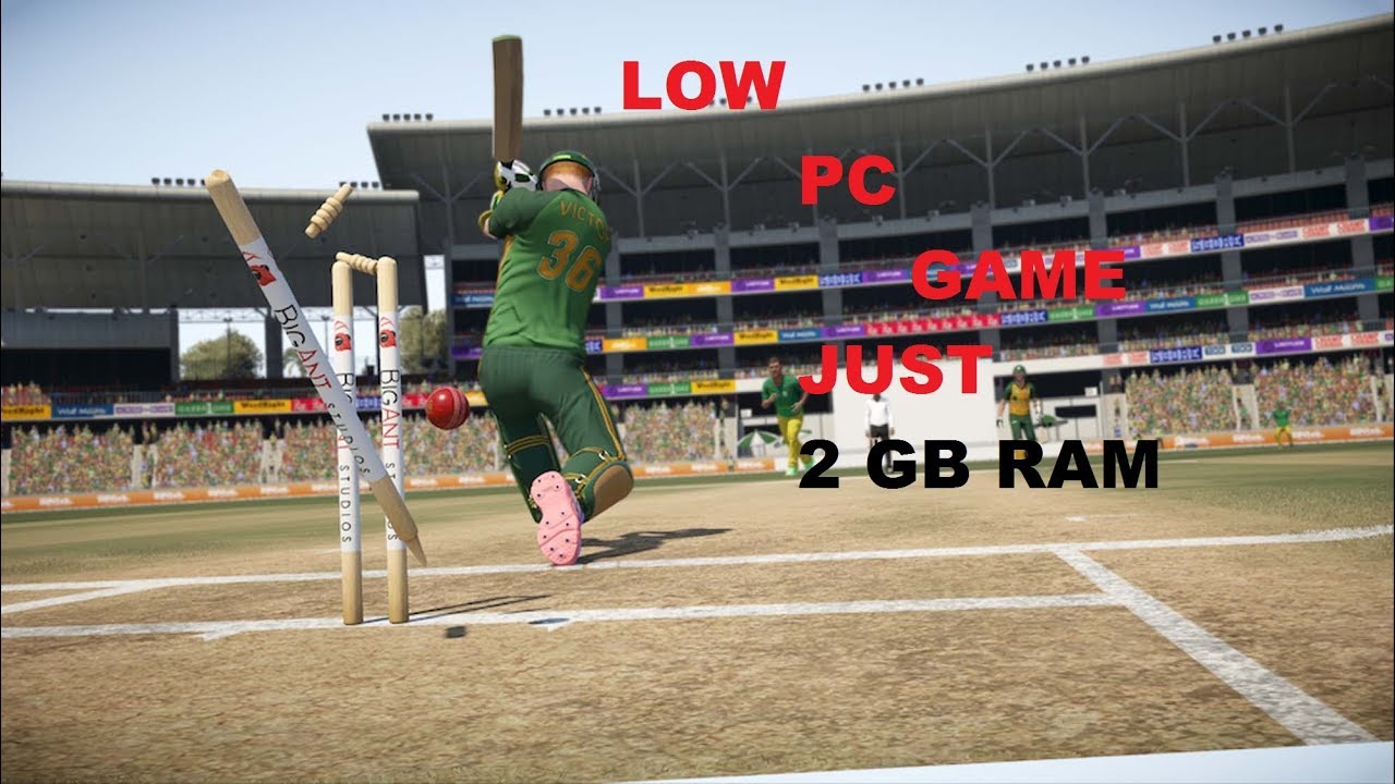 don bradman cricket 14 for low end pc in urdu