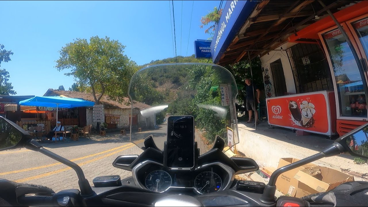 Xmaxle uzun yol, uçmakderede viraj kovalama 1. bölüm