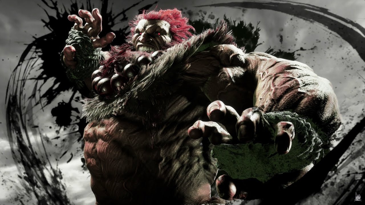 Don't let Gouki finish his rice balls... [AKUMA RICE BALL TAUNT HIDDEN SUPER ART]
