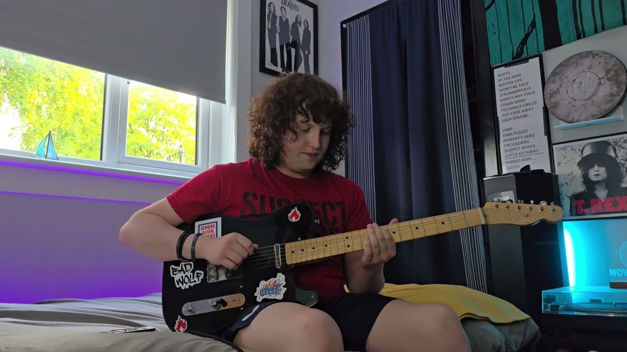 Pulp - Mis-Shapes (Guitar Cover)