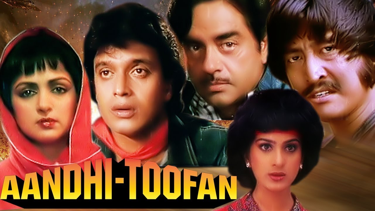 Aandhi Toofan | Full Movie | Mithun Chakraborty | Shatrughan Sinha | Hema Malini |Hindi Action Movie