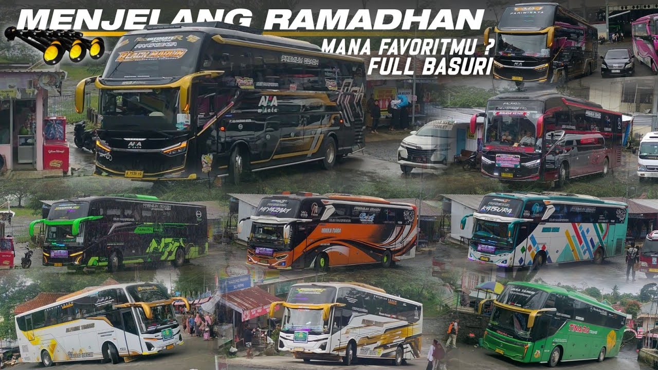 [ MENJELANG RAMADHAN ] GAK NYANGKA HARI INI BUSNYA KEREN² FULL BASURI ❗