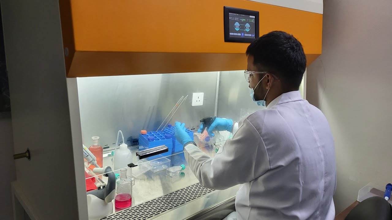 How to Operate Biosafety Cabinate (BS2 Laminar Air flow) of iGene Labserve