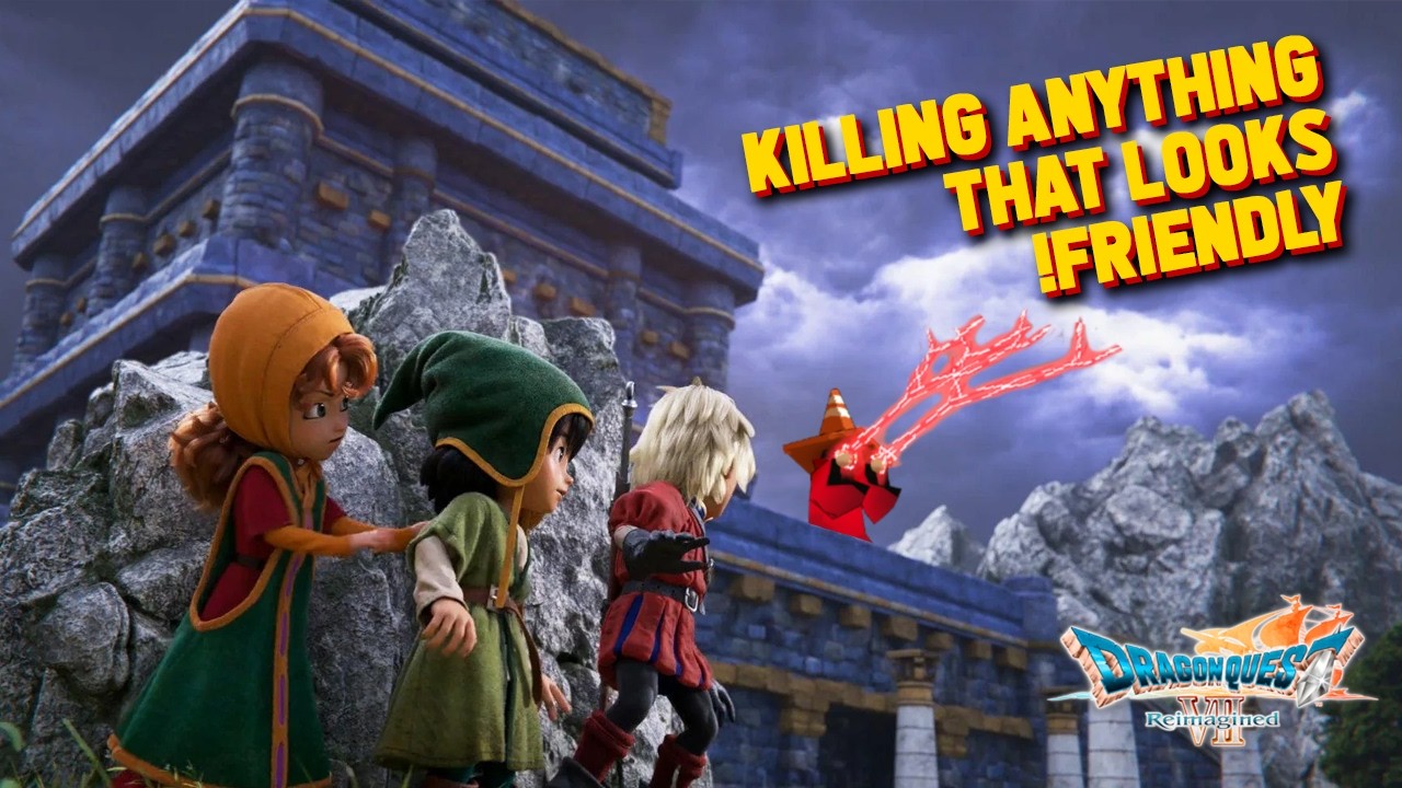 HOW TO KILL FRIENDLY MONSTERS - DRAGON QUEST VII REIMAGINED PLAYTHROUGH - PART 2