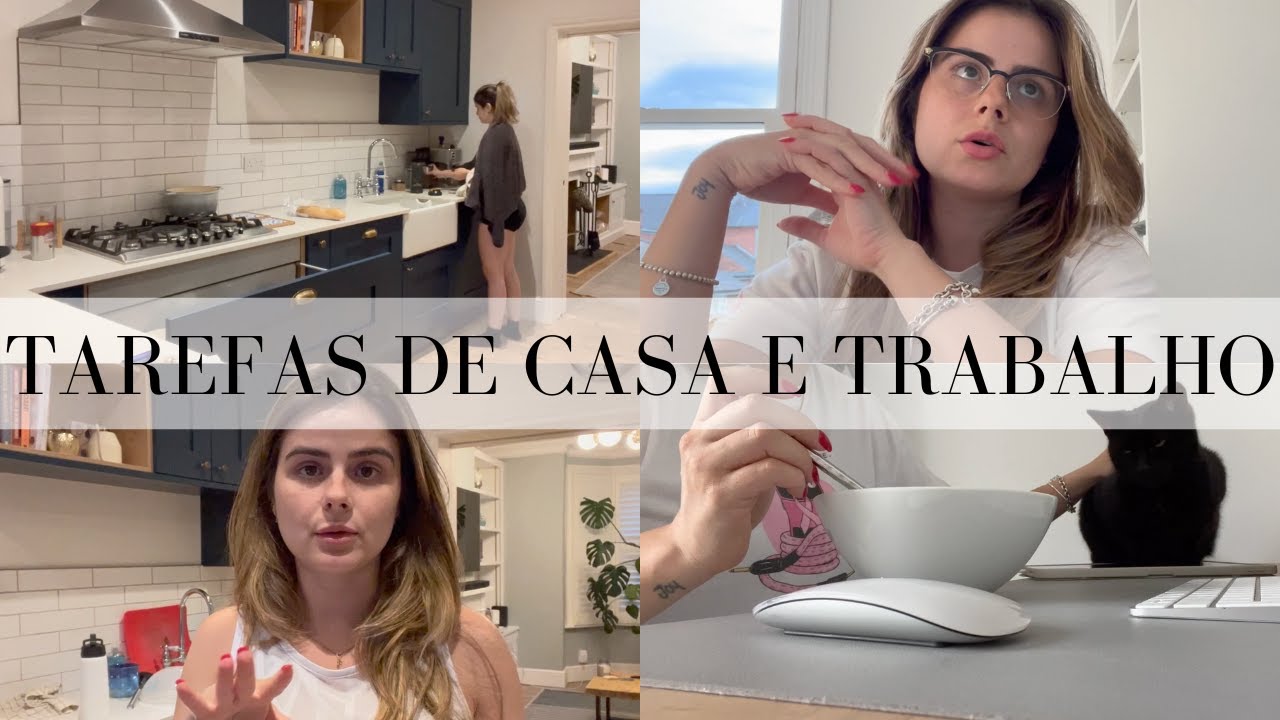Um Dia Super Produtivo Comigo | Conciliando muito trabalho e tarefas de casa