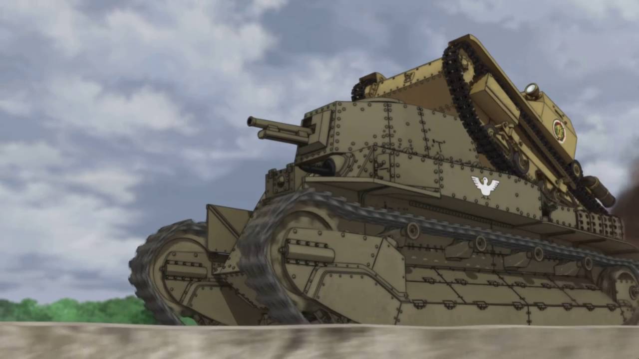 Girls und Panzer der Film - Continuation HS moment of awesome