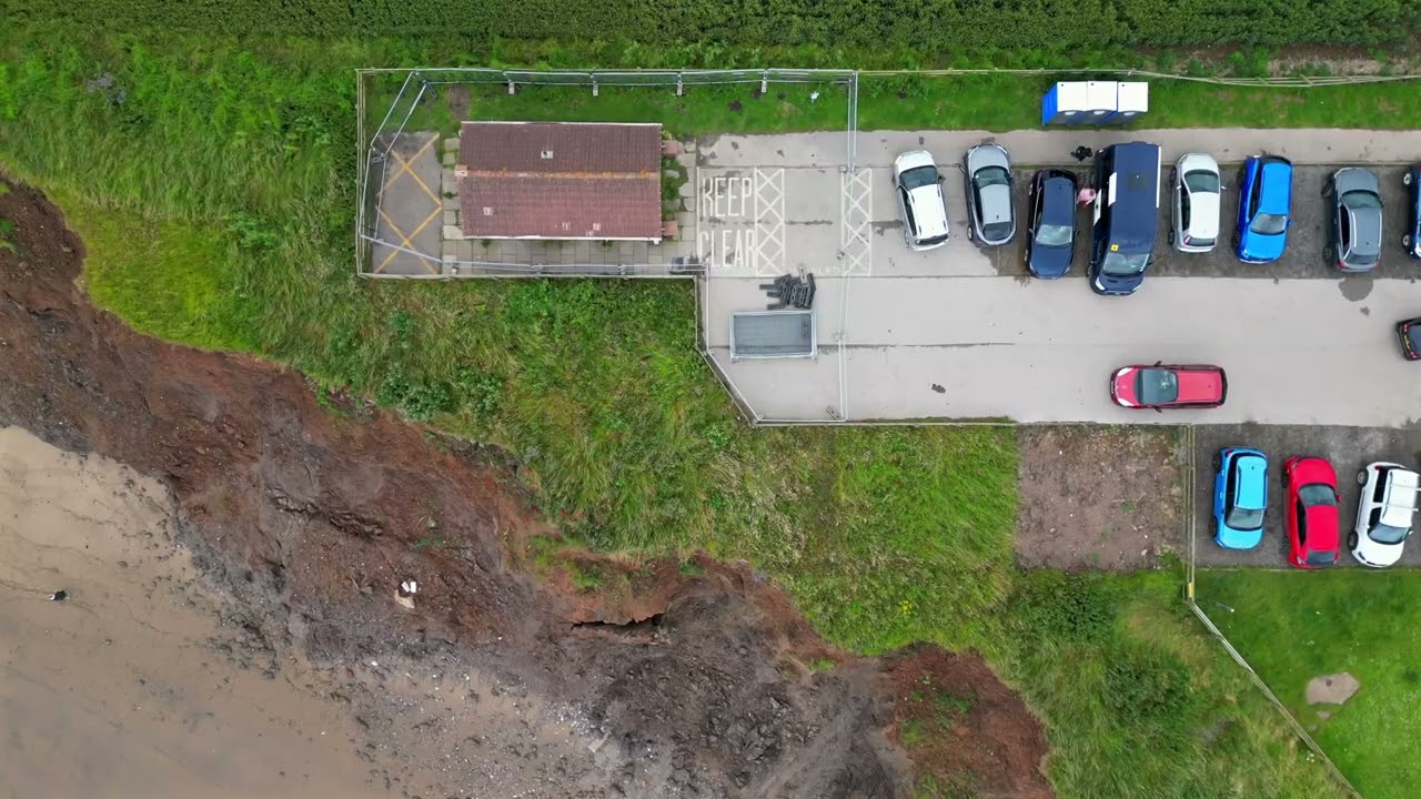 Coastal Erosion at Mappleton - July 2024