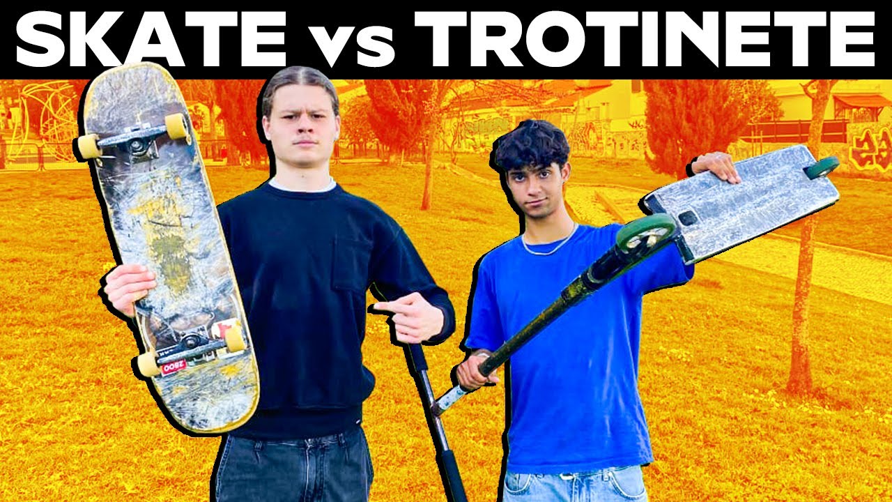 SKATER aprenda MANOBRAS de TROTINETE