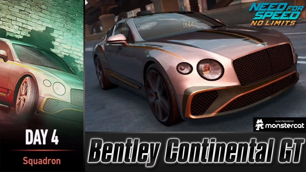 Need For Speed No Limits: Bentley Continental GT | Brute Force (Day 4 - Squadron)