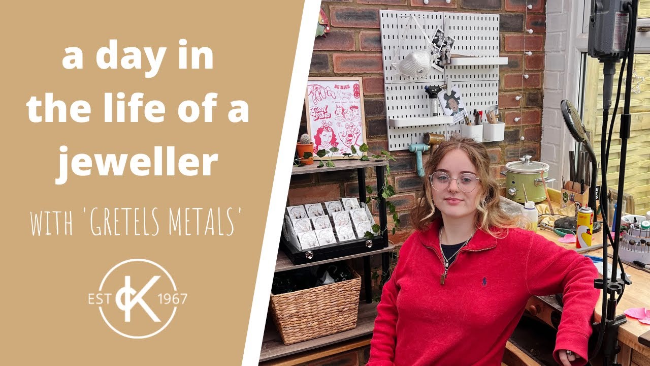 Экскурсия по студии и ночное производство | День из жизни ювелира с Gretel's Metals | Kernowcraft