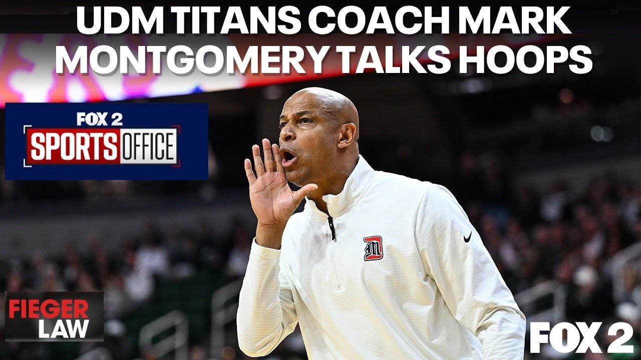 University of Detroit Mercy Coach Mark Montgomery visits