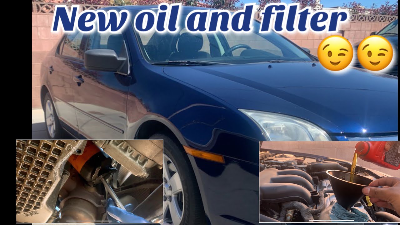 How to Change your Motor Oil and Oil Filter Ford Fusion 3.0 2006 - 2009