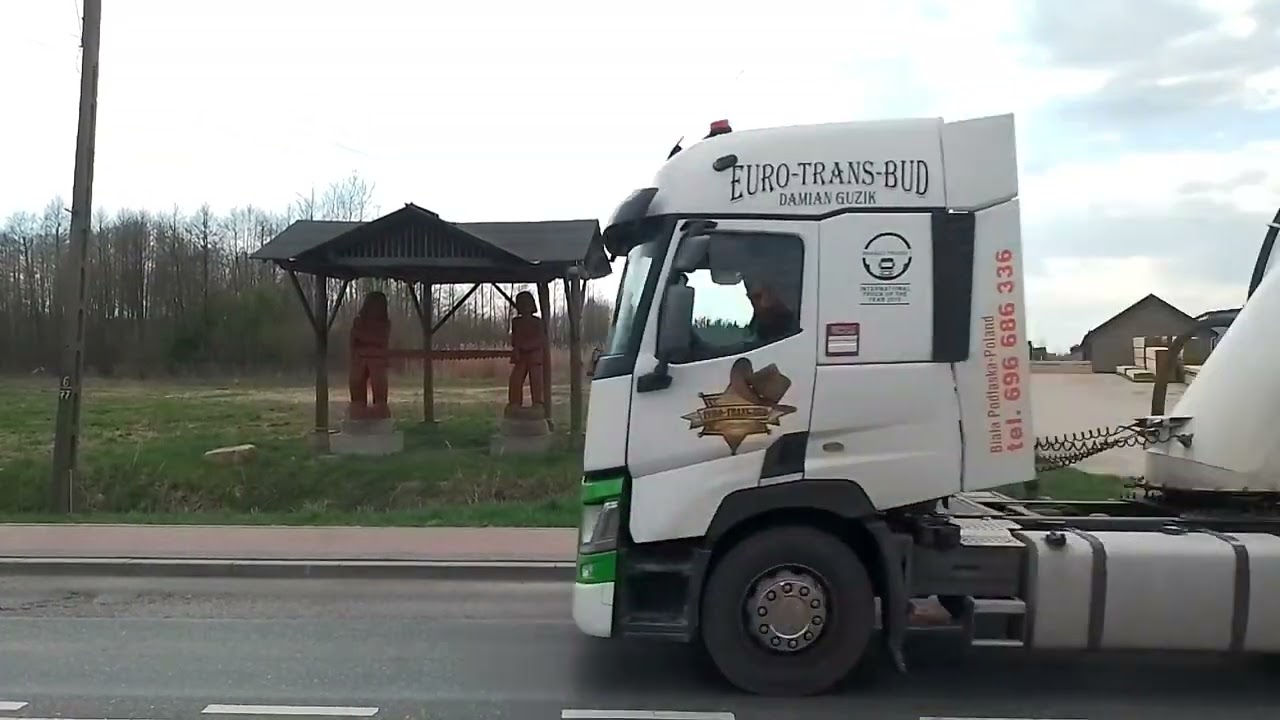 ПОЛЬША.Sarnaki,BIALOSTOK.Дальнобой по Польше транзитом.часть-1я