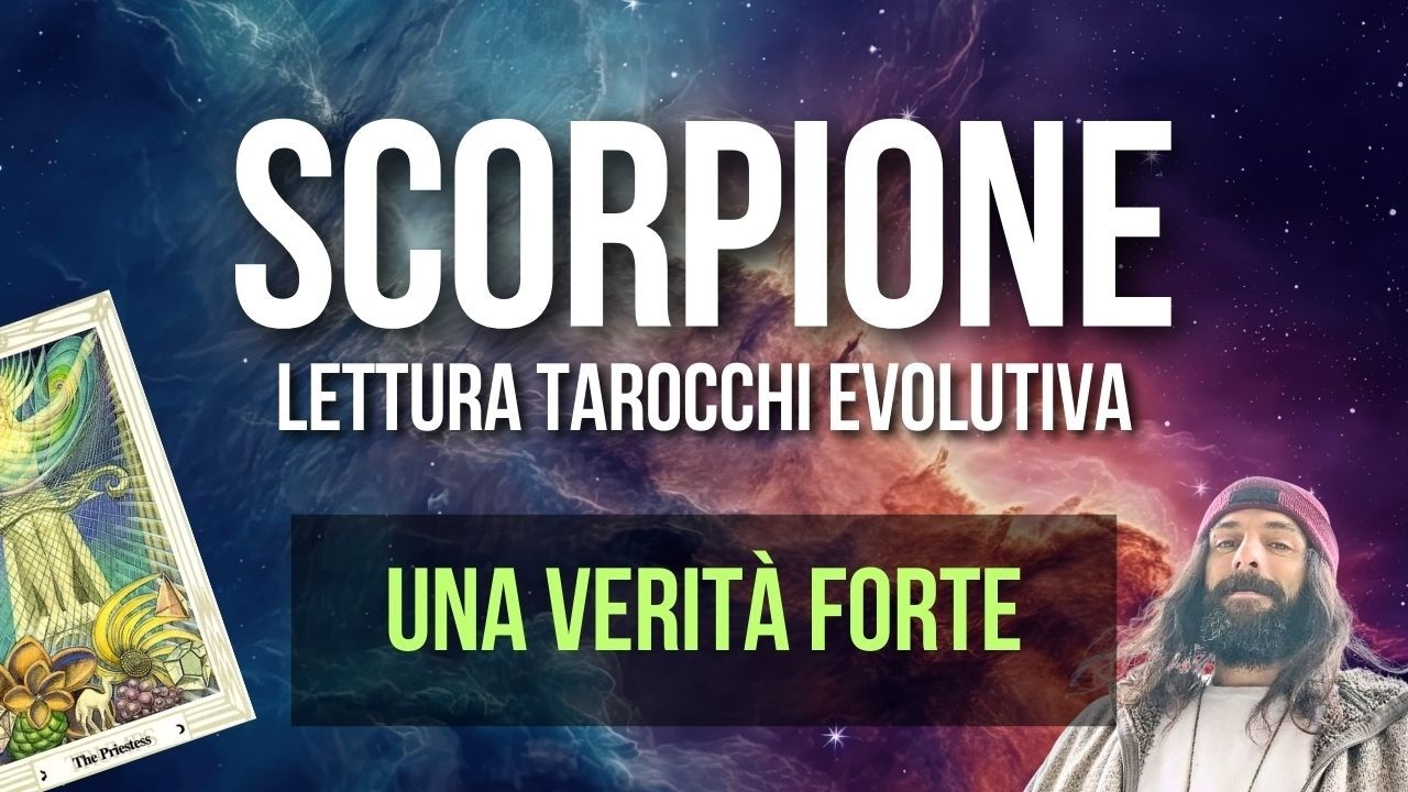 SCORPIONE ♏️ UNA VERITÀ NON NEGOZIABILE ⚡ L’INTUITO TI GUIDA E LA VITA RISPONDE!