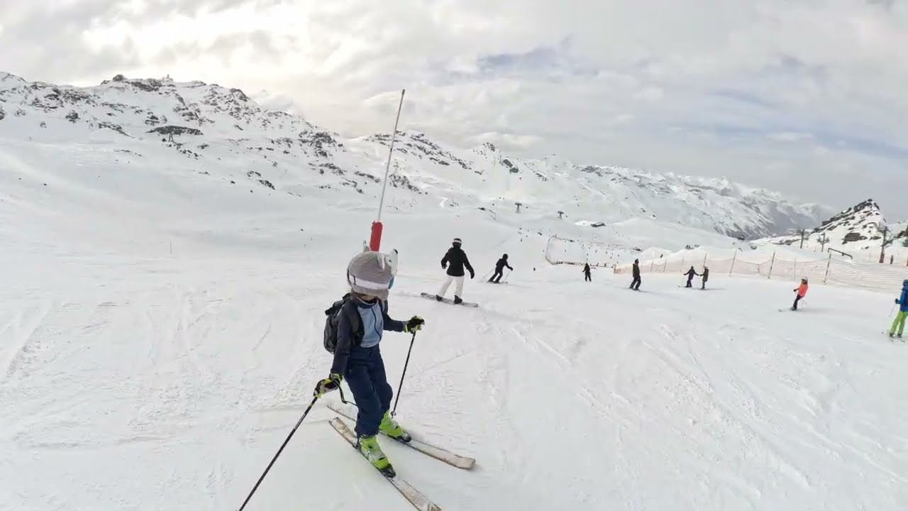 Val Thorens - 4K - 3 Vallées - 3 Valleys - Piste Fond - 06/03/2026