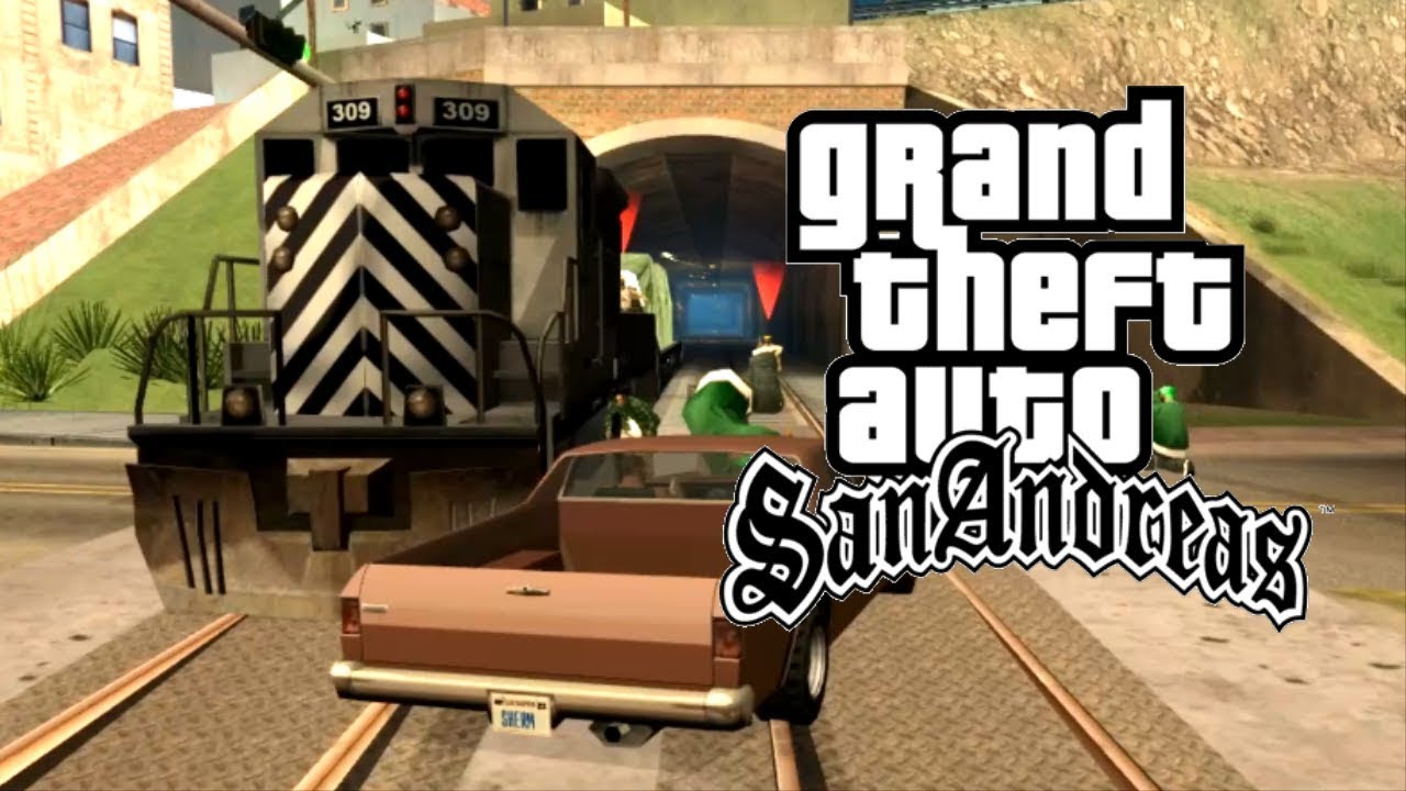 GTA SAN ANDREAS 7: RYDER E SUAS CAIXAS DO TREM!