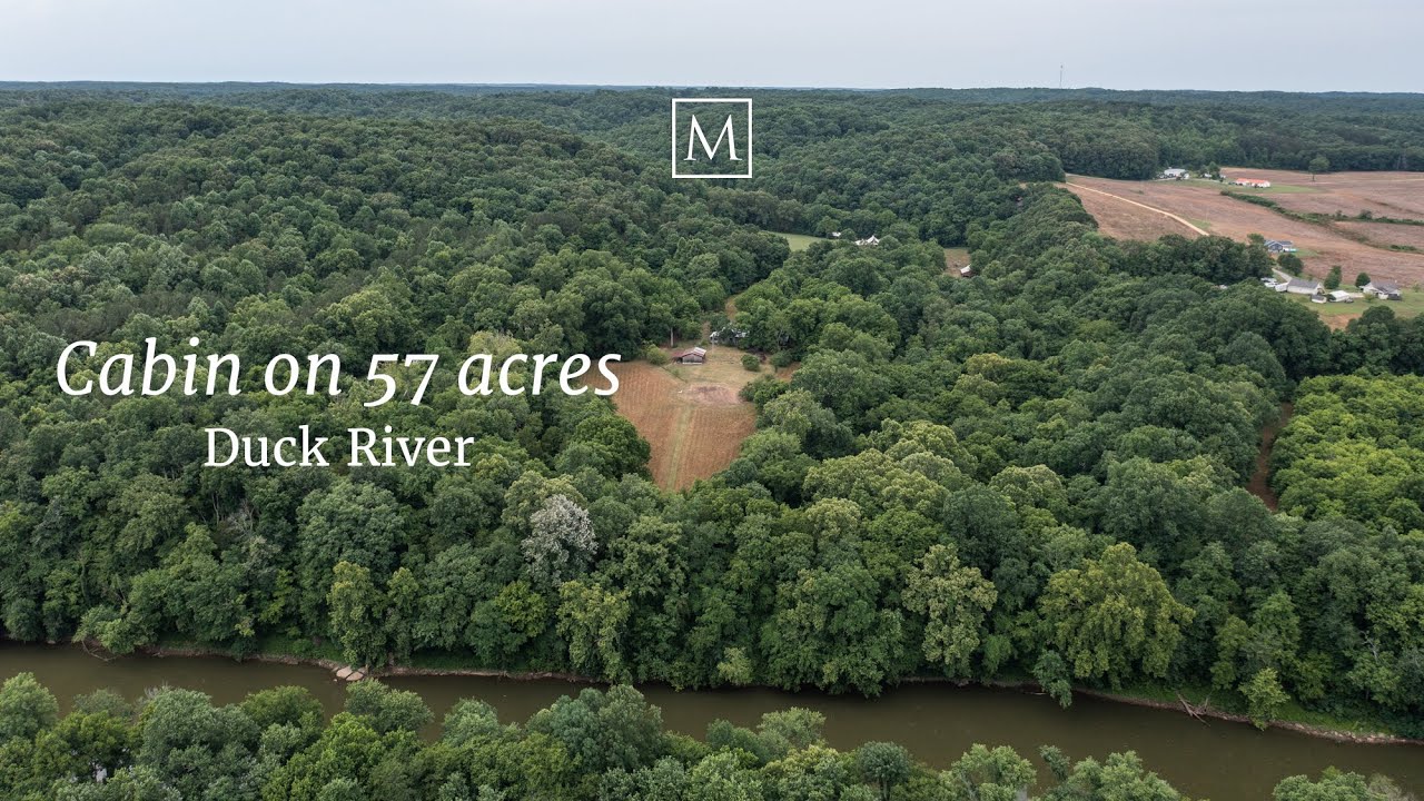 Cabin on 57 acres on Duck River