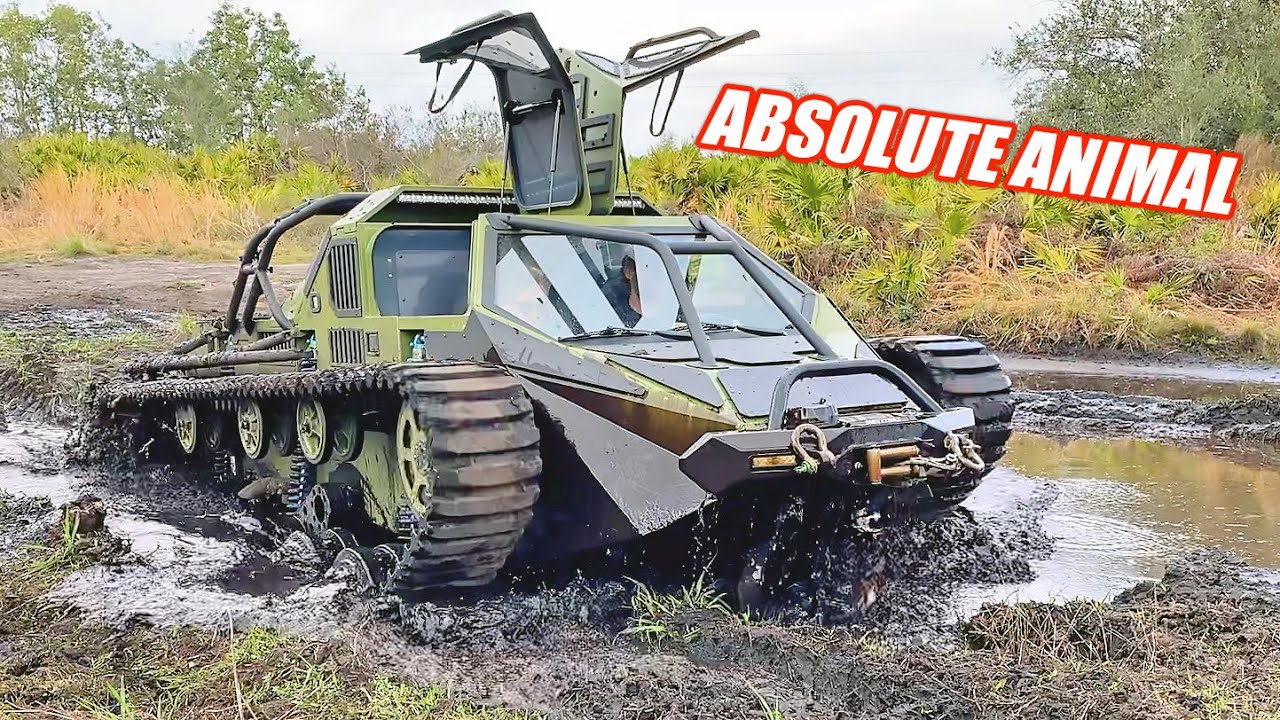 Luxury RIPSAW Tank vs. Deep Nasty MUD... This Thing is INSANE!!!