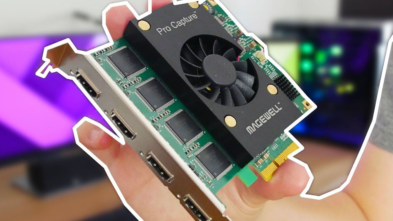 So nehmen Profis auf! - Magewell Quad HDMI Review