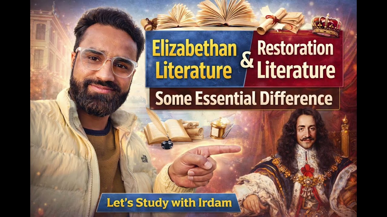 Elizabethan literature and Restoration literature. Comparison 