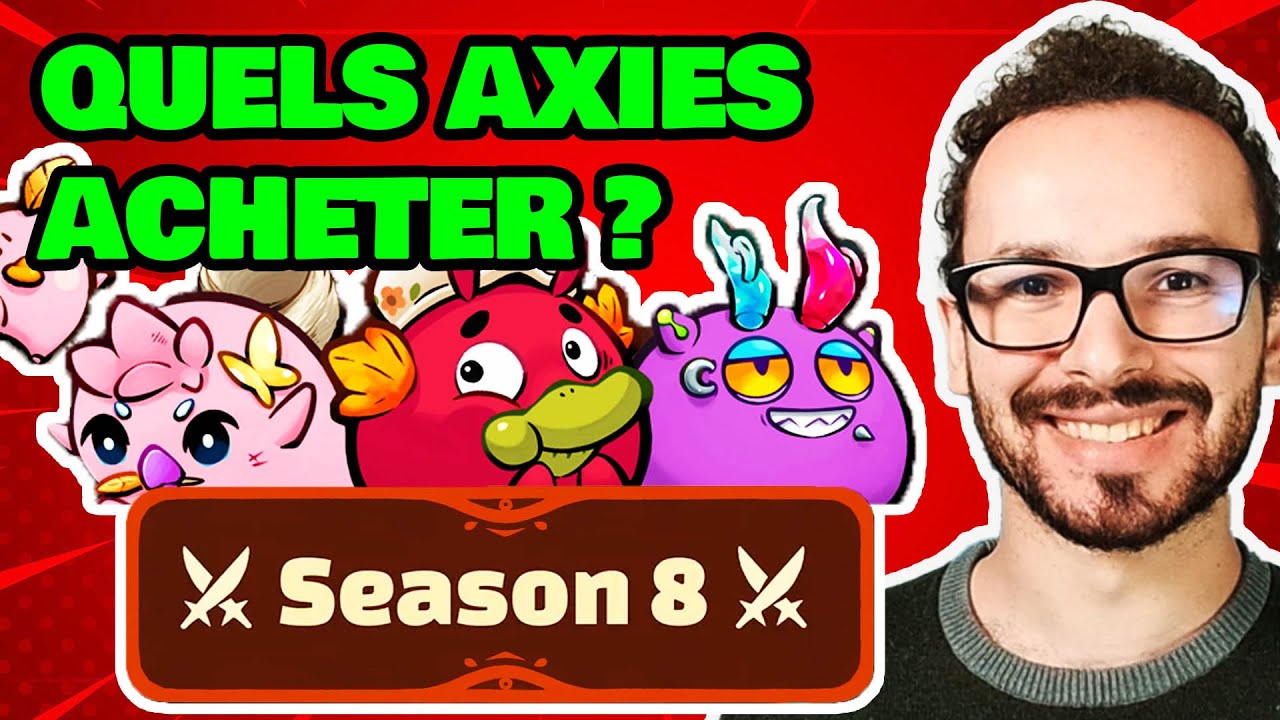 3 teams pour la saison 8 d'Axie Infinity Origins