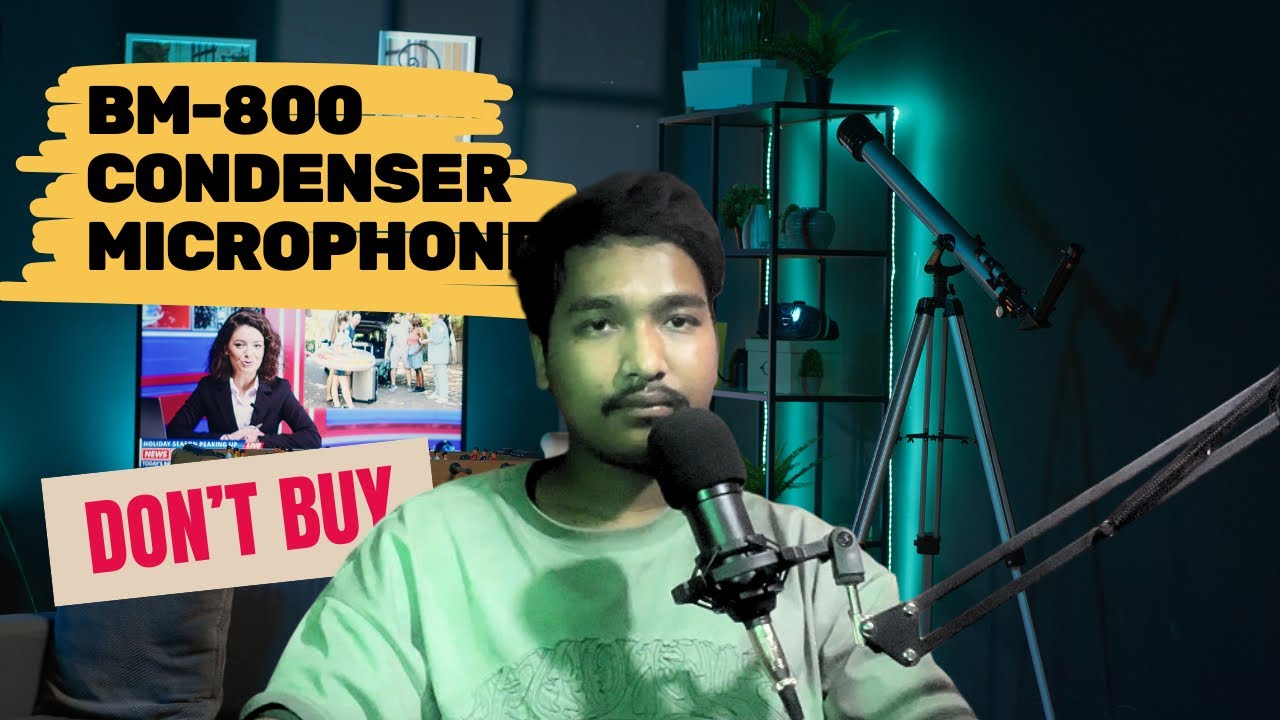 Bm-800 Condenser Microphone Unboxing & Review // I purchase from Daraz in Nepal // ManggeshFx