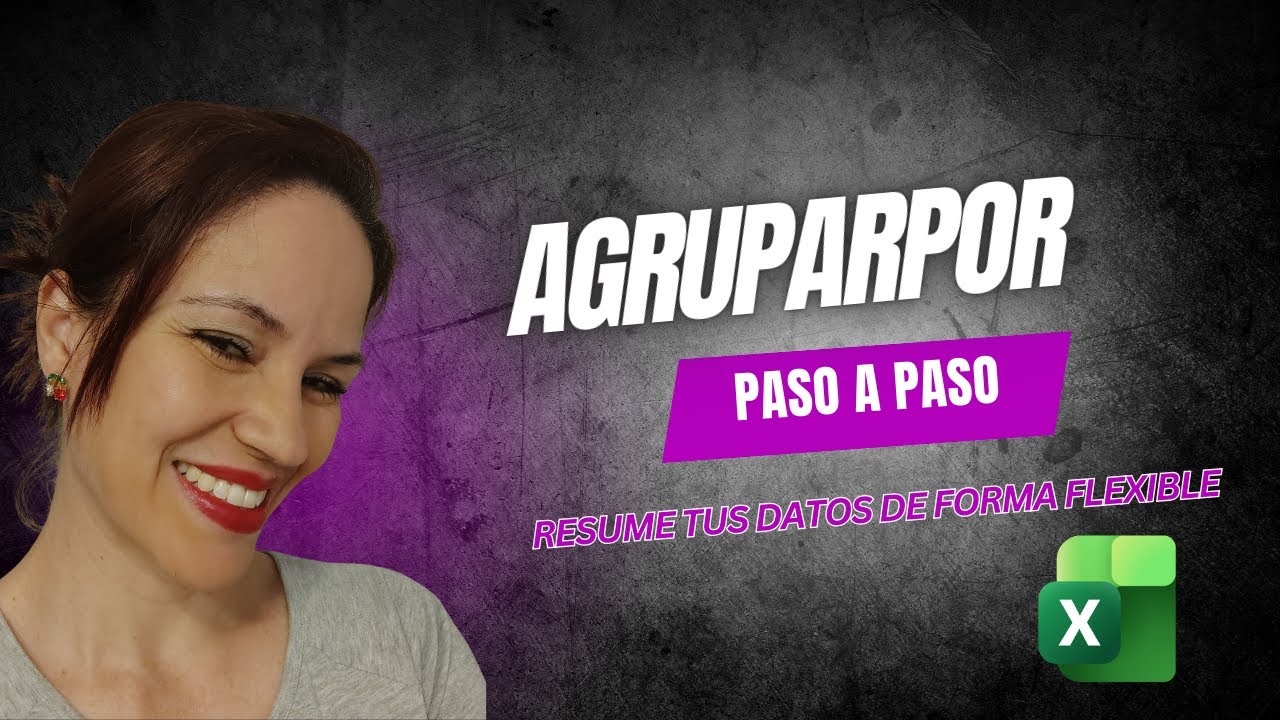 Cómo resumir datos en Excel sin tablas dinámicas | AGRUPARPOR