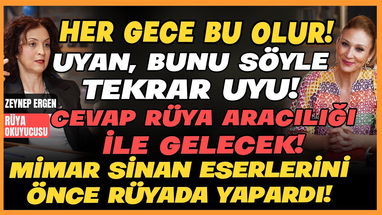 Her Gece Bu Olur! Uyan, Bunu Söyle Tekrar Uyu! Cevap Rüya Aracılığıyla Gelecek!