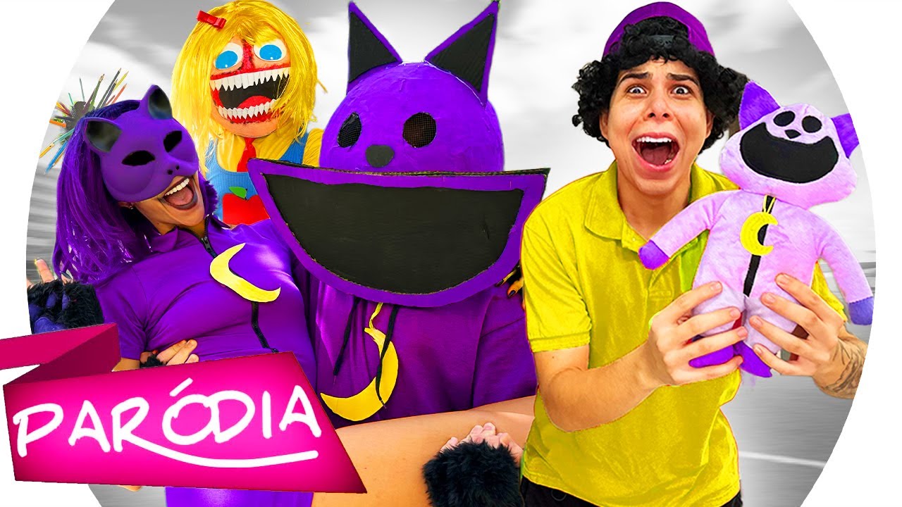 POPPY PLAYTIME 3 NA VIDA REAL ♫ MÚSICA DO CATNAP, MISS DELIGHT, CATNAP GIRL ♫