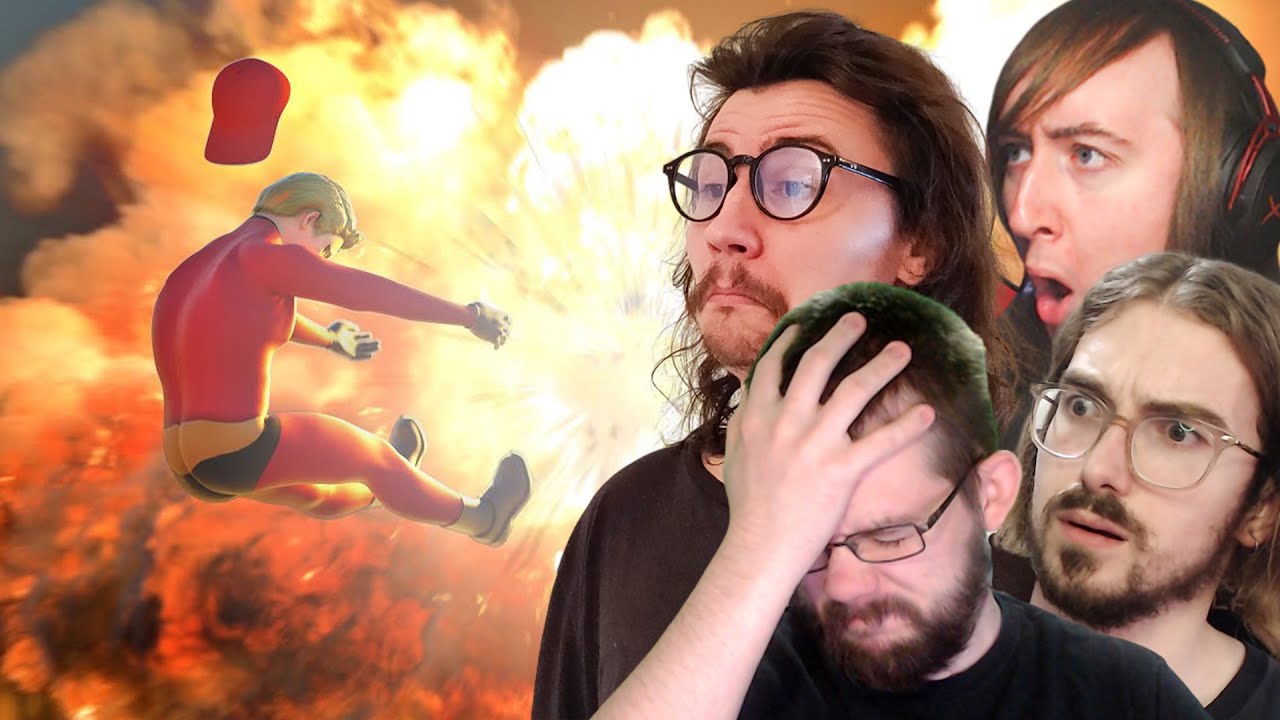 The Djentlemen's Club React to Mr. Incredible Gets Blasted by a JDAM (REACTION)
