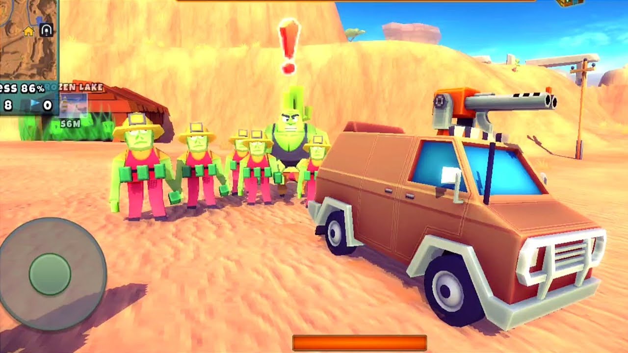 Goliath Truck Unlocked With Its Army Troops | Zombie Offroad Safari Android Gameplay HD