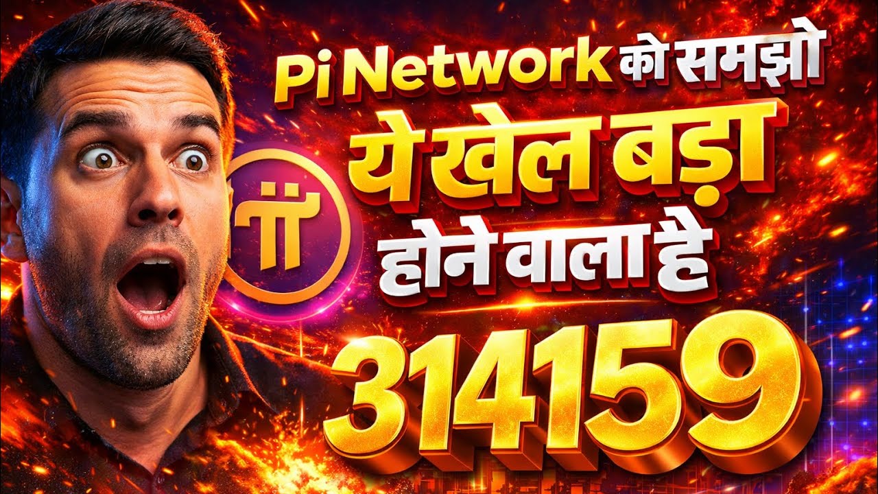 Pi Network को समझो 😱 | 314159 का सच 🔥 | ये खेल बड़ा होने वाला है 🚀| Pi Network latest Update 