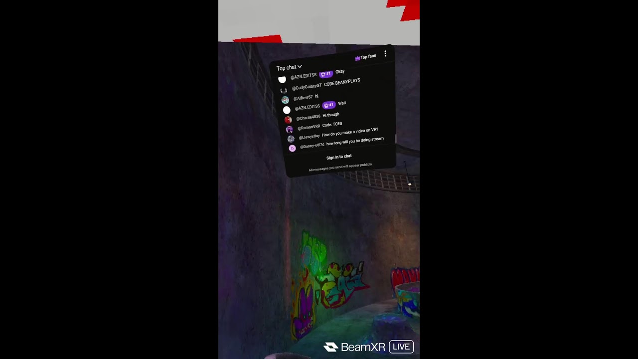 Doing challenges by viewers