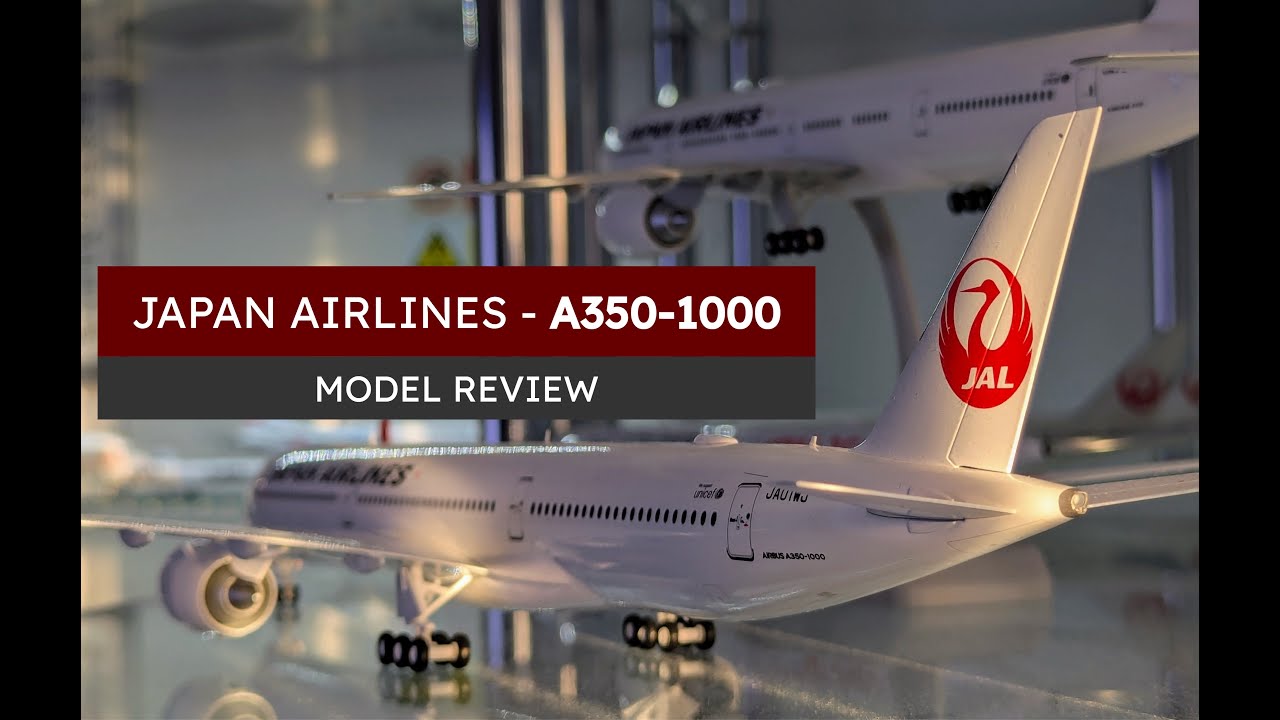 NEW Japan Airlines A350-1000 model 1:200 scale | JC Wings