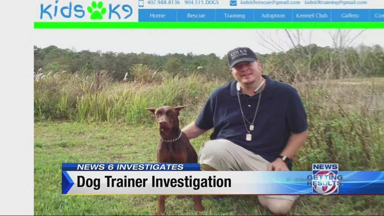 Families says 'dog trainer' abused dog