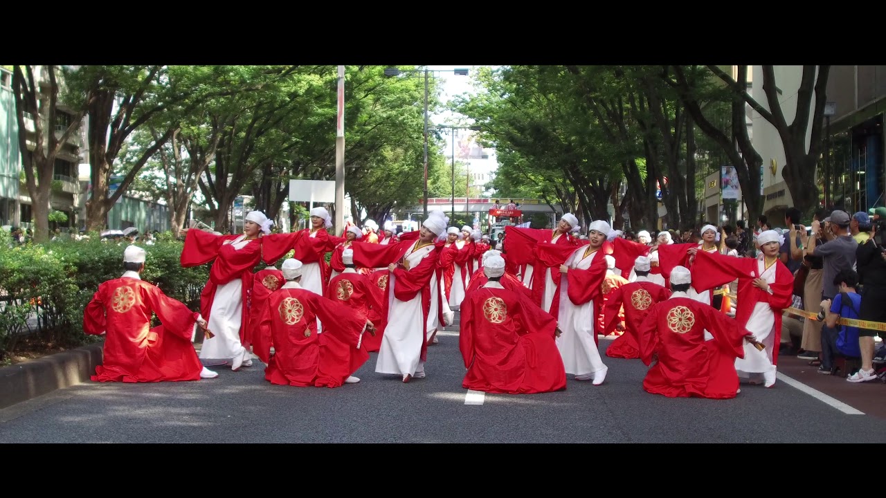 【4K】TACYON（原宿表参道元氣祭 スーパーよさこい2019 )表参道アベニュー