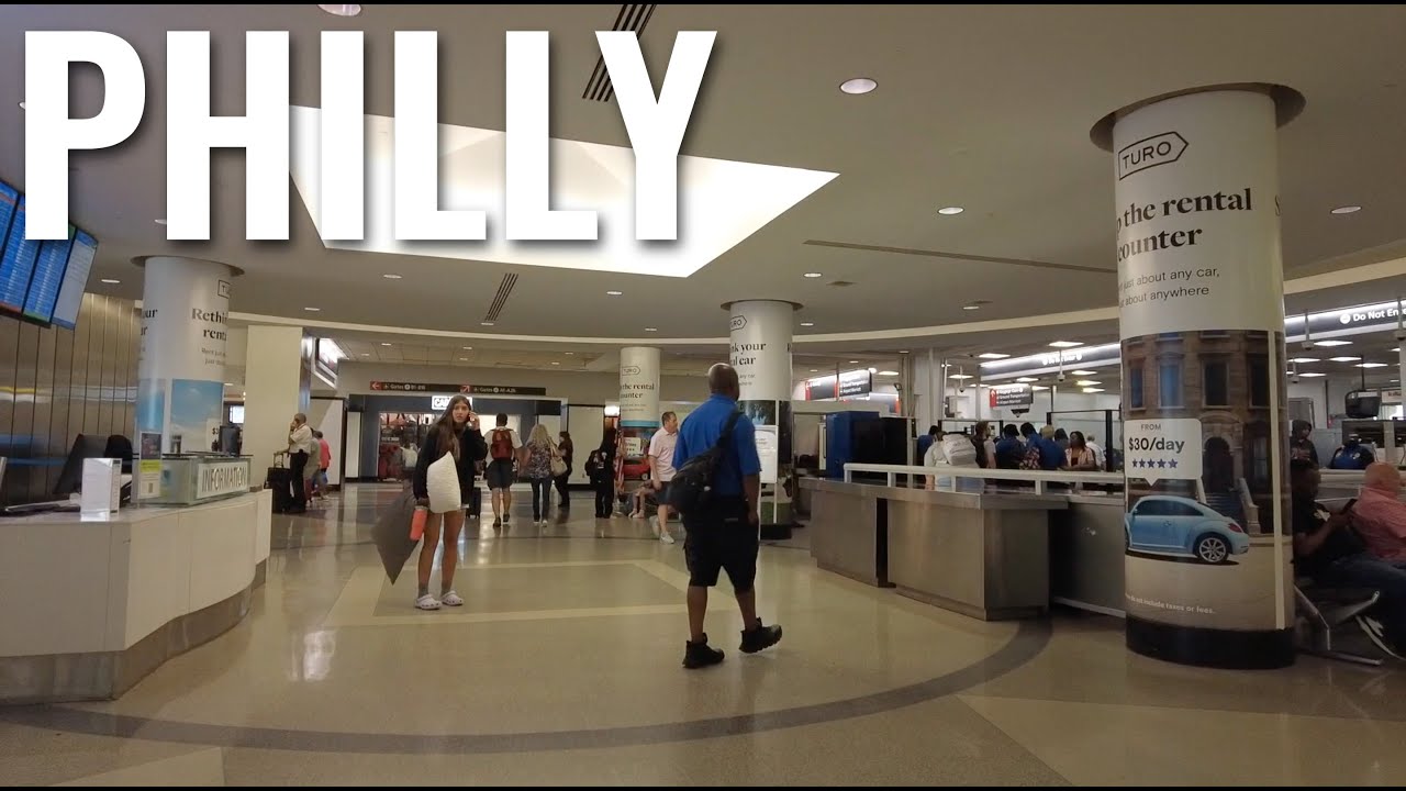 PHL Philadelphia International Airport Tour 2024