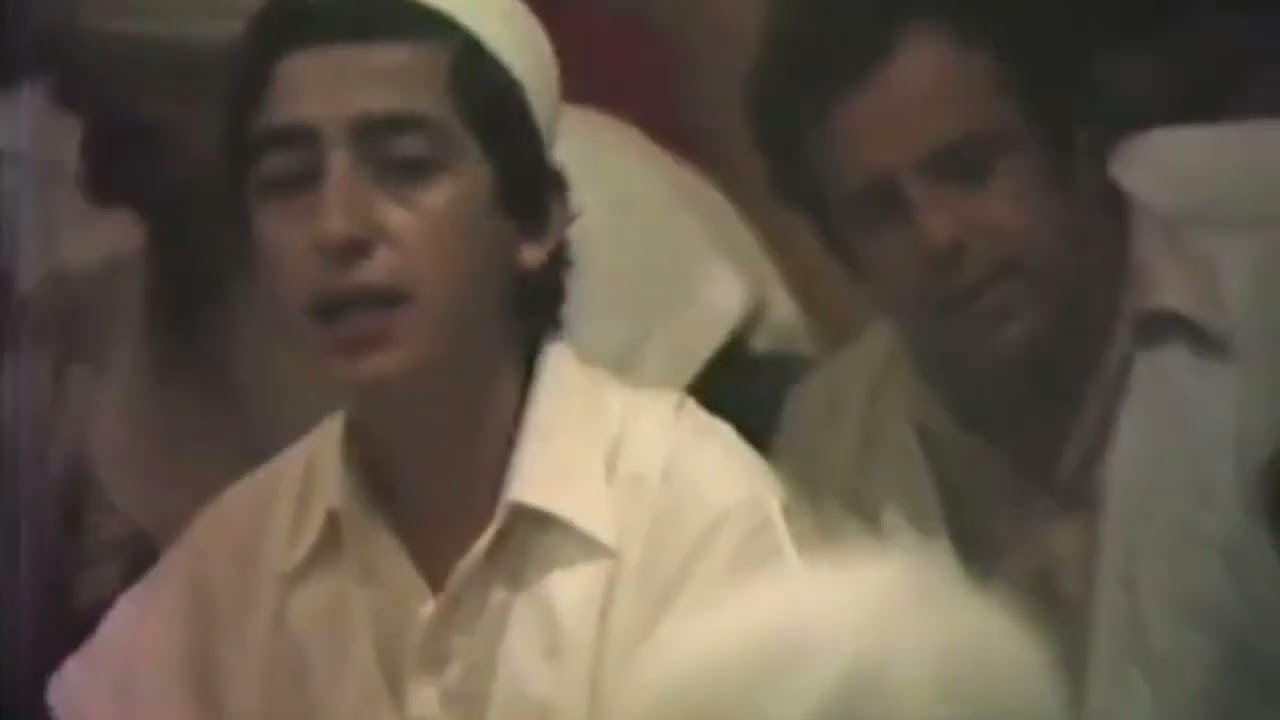 من ليالي شهر رمضان المبارك 1980م بالزاوية العلاوية الكبرىٰ مستغانم