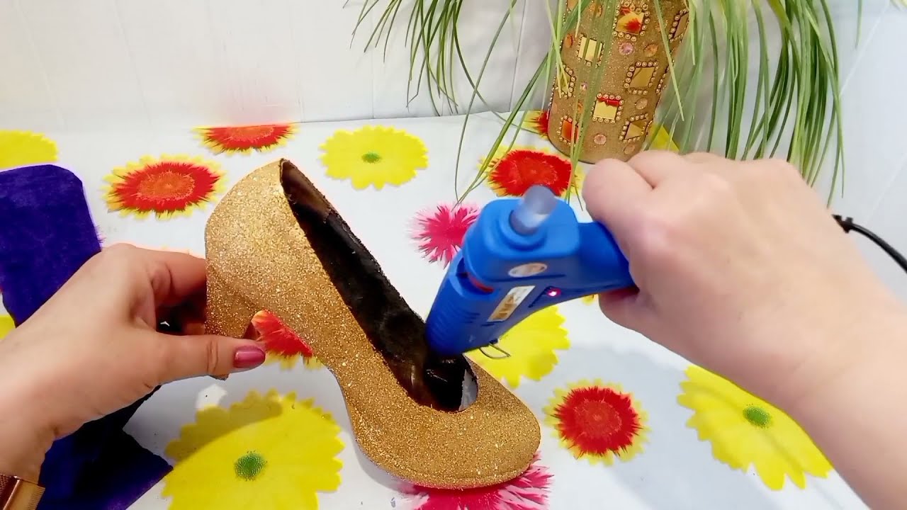 Что можно сделать из старых женских туфель.