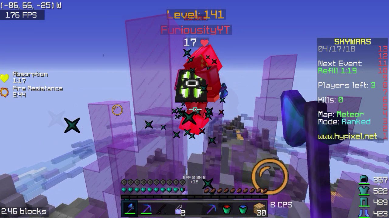 1 Hour Of Hypixel Ranked Skywars - How I get Masters/Diamond Division