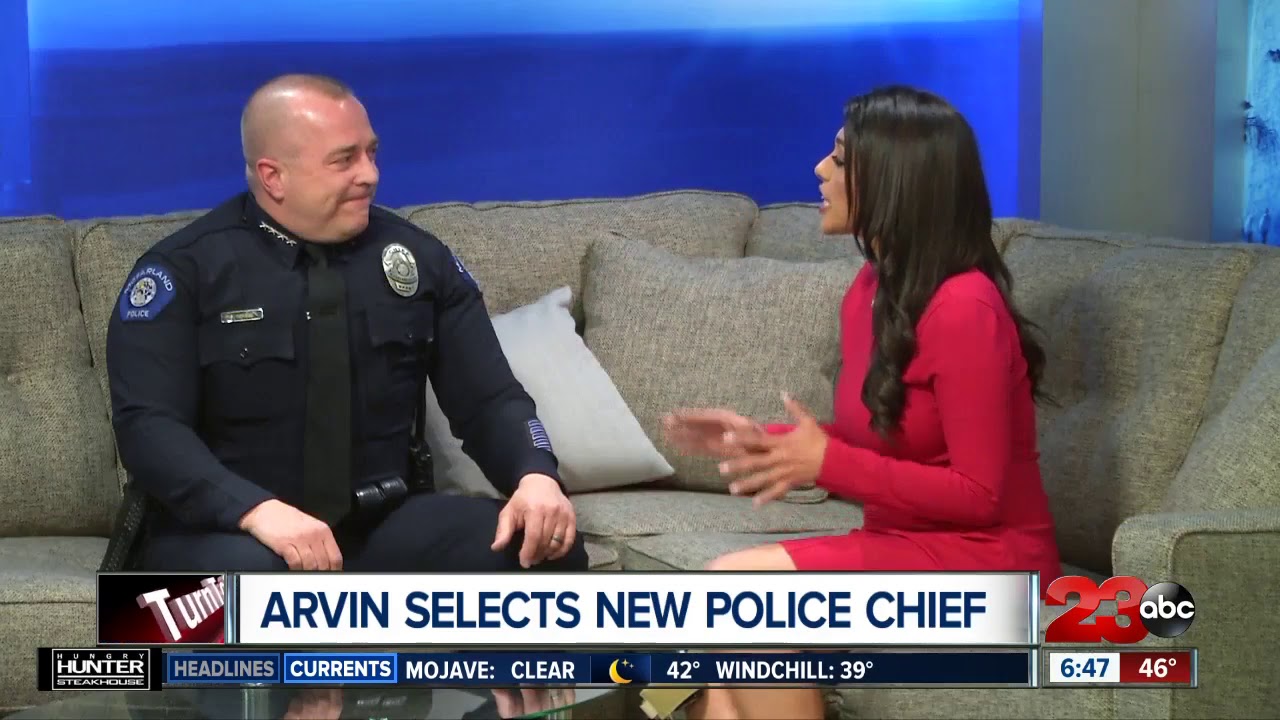 Arvin names Scot Kimble as new police chief