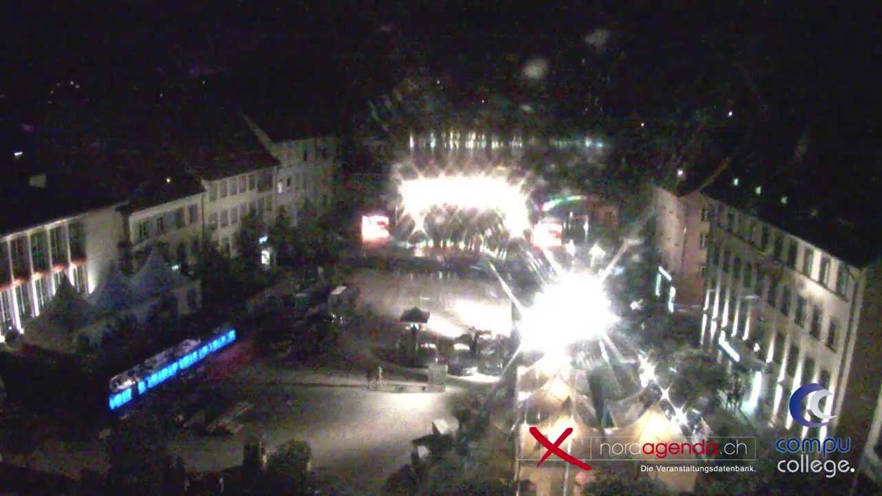 Stars in Town - das festival - Schaffhausen (2013) : der Aufbau
